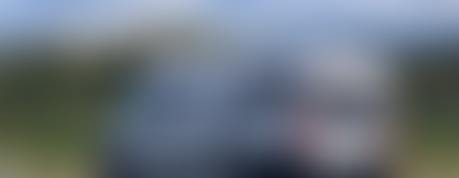 camper van on the side of the road