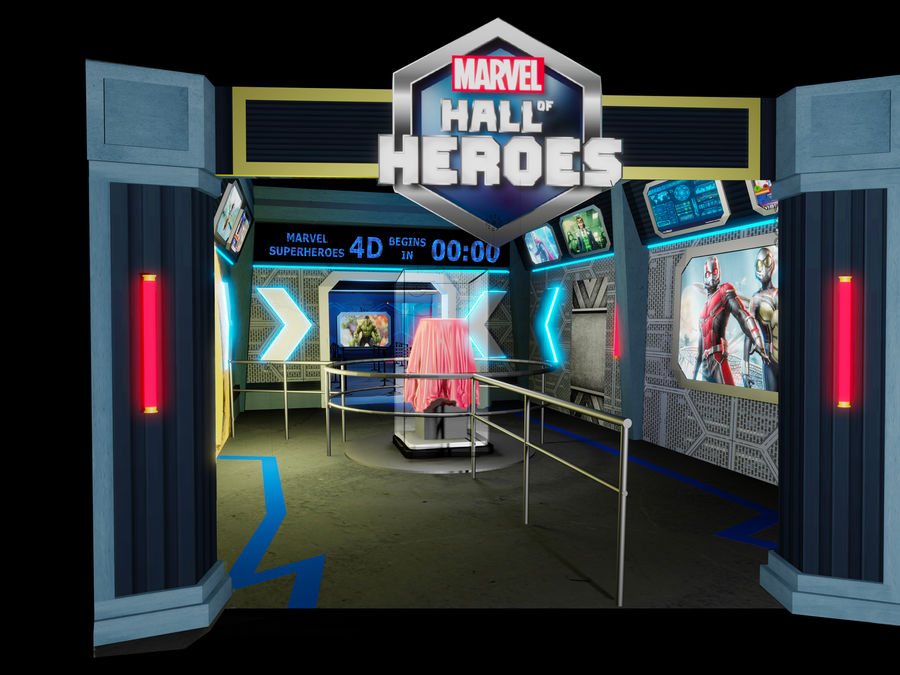 Marvel 4D Cinema, Shanghai, China