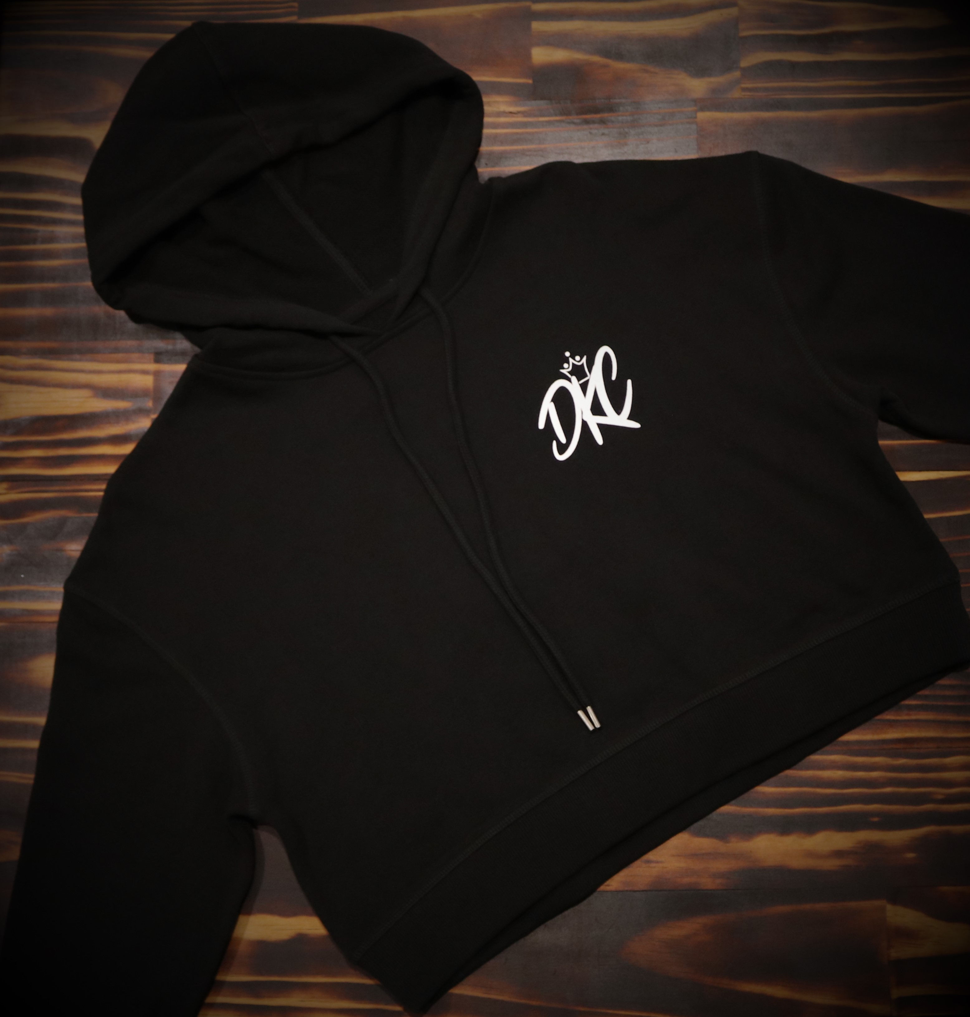 Dead Kings Ladies Crop Hoodie