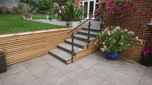Hard landscaping made easier with our modular system