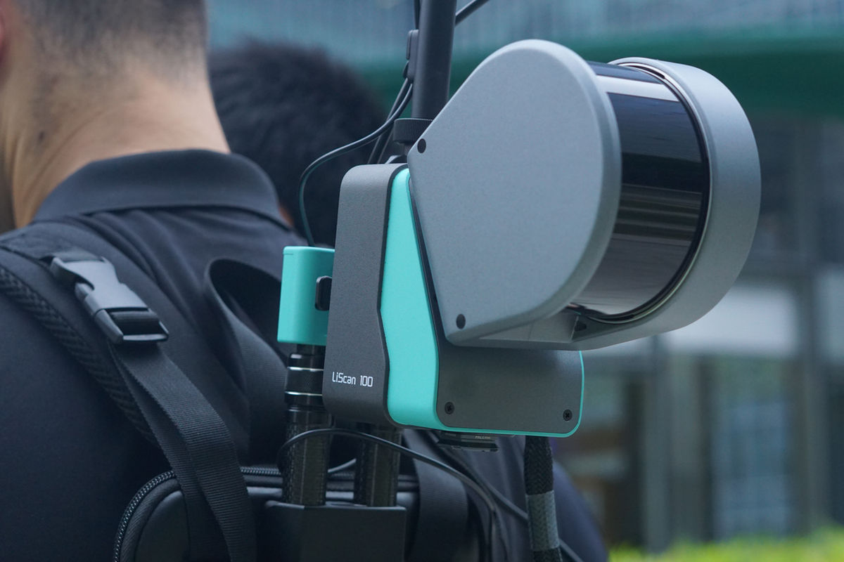 LiScan100: Handheld or Backpack