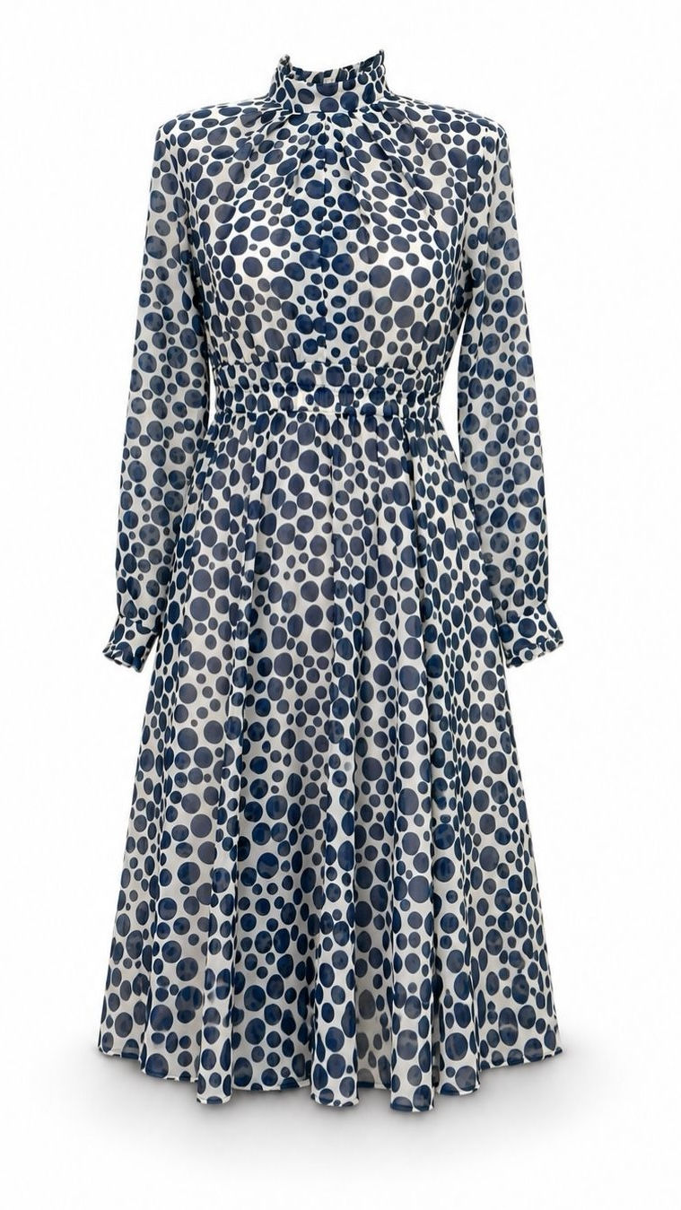 Jess Dress — Fun Polka Dot