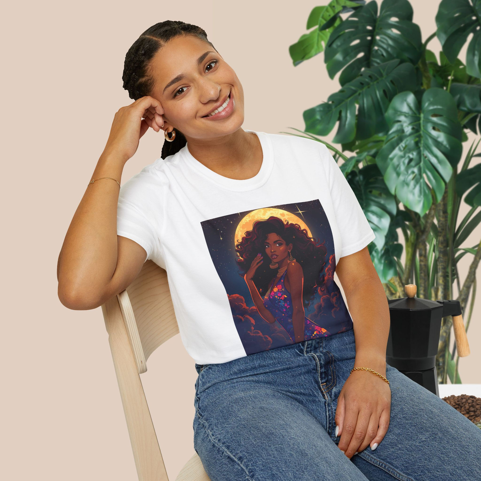 Moonlit Goddess Graphic Tee