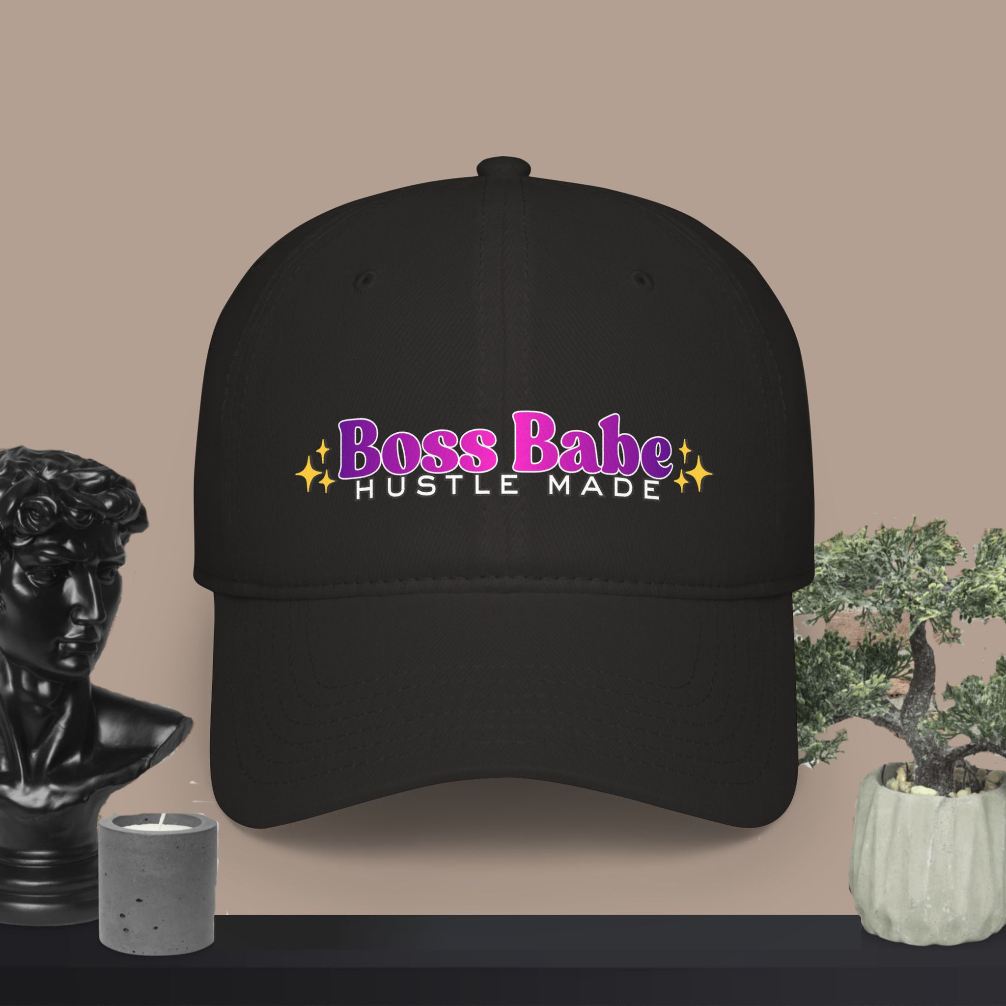 Boss Babe, Hustle Made Baseball Cap