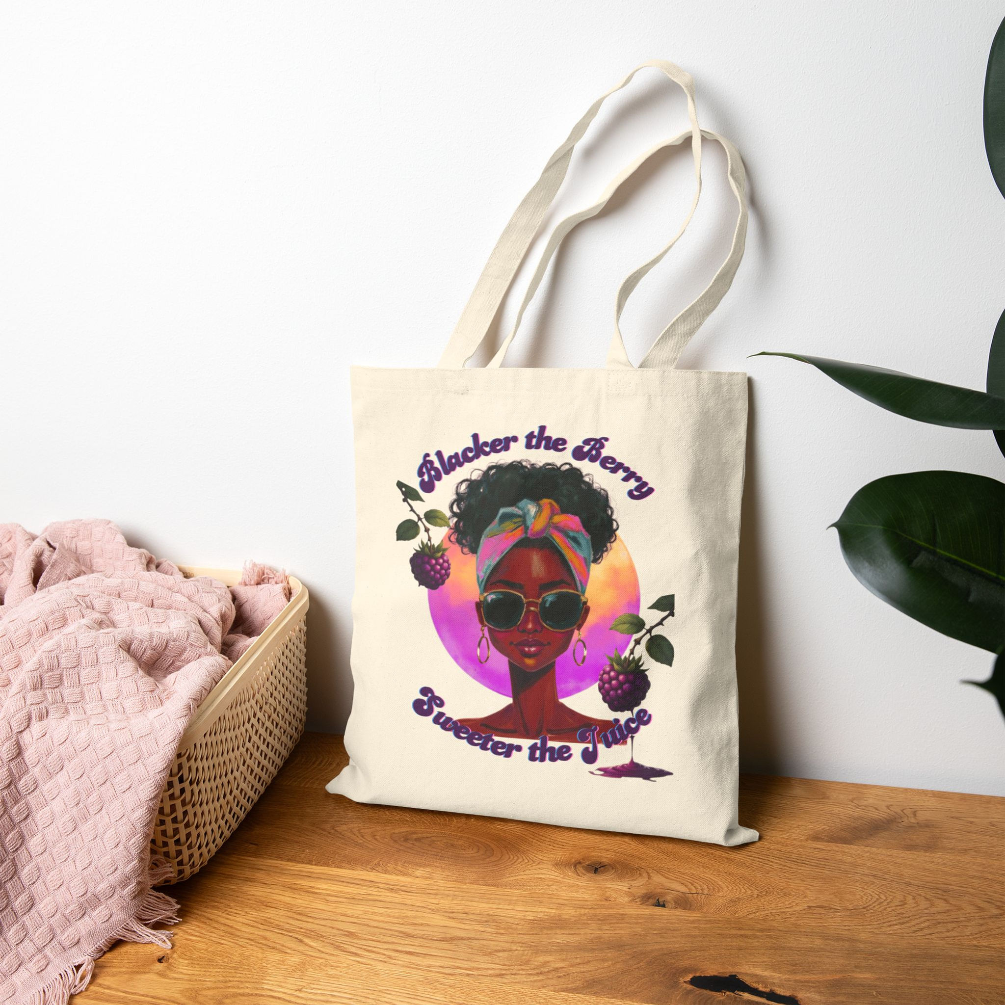 Blacker the Berry Retro Casual Tote