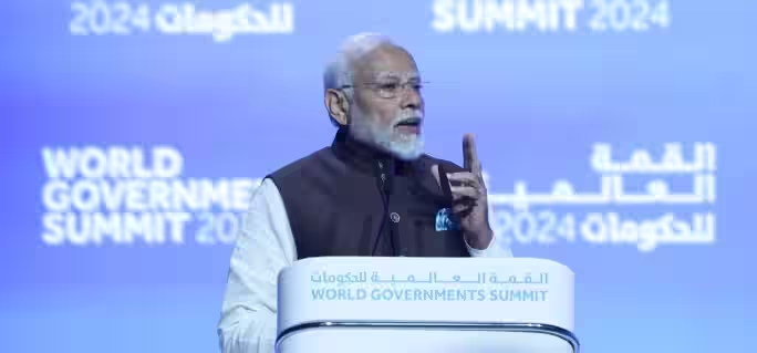 PM Modi Addresses At World Goverenments Summit