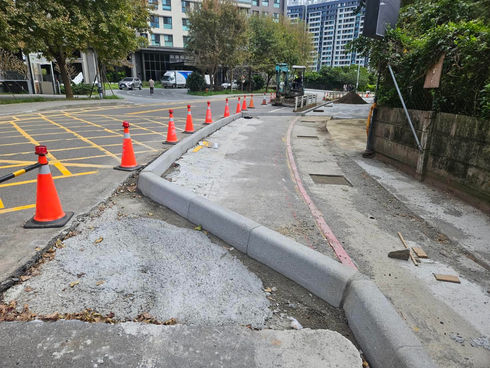 遠見竹東推動「以人為本的人行環境」　人行道是進步城市的象徵　鎮公所逐步建設改善人車行的安全