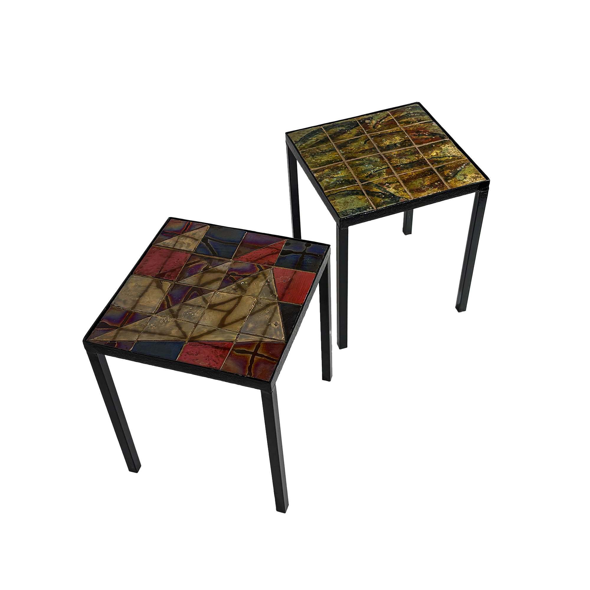 Collection of ceramic side table