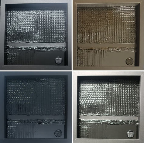 Quatre vues avec quatre sources différentes de lumière
