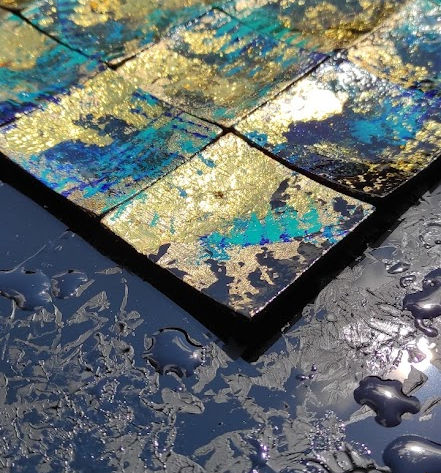 Détail de la signature en bas à droite de l'oeuvre