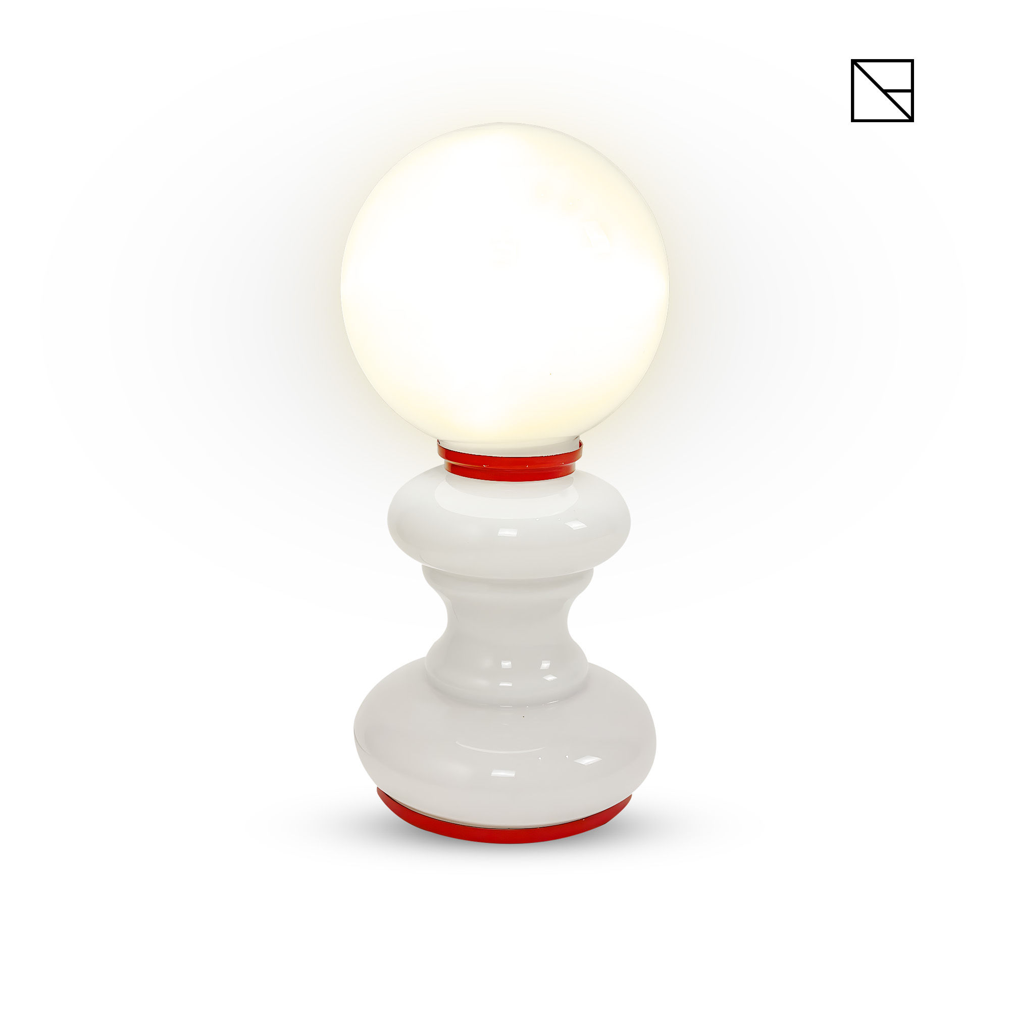 Murano glass leucos Table Lamp