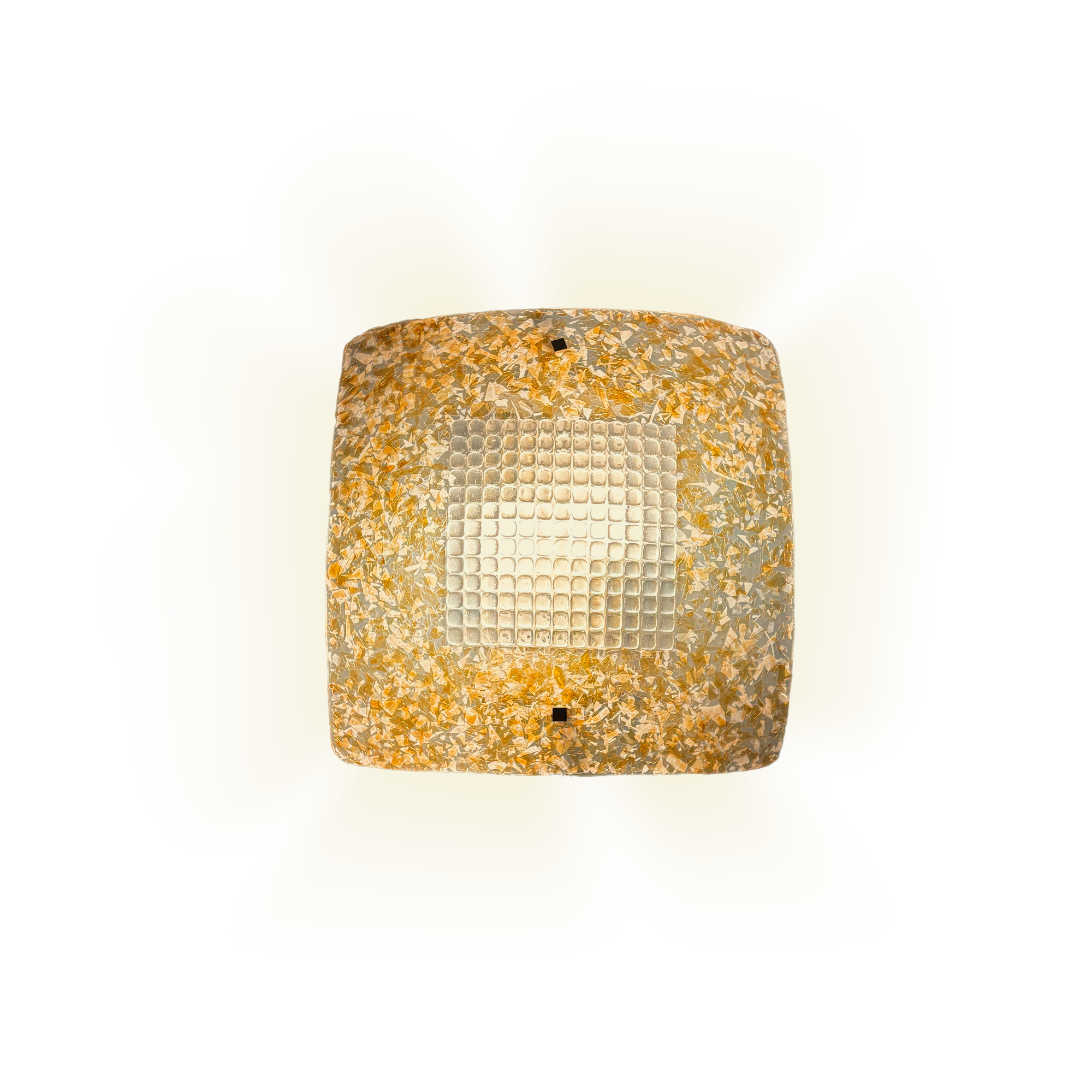 Pair of Murano glass scones by Mazzega