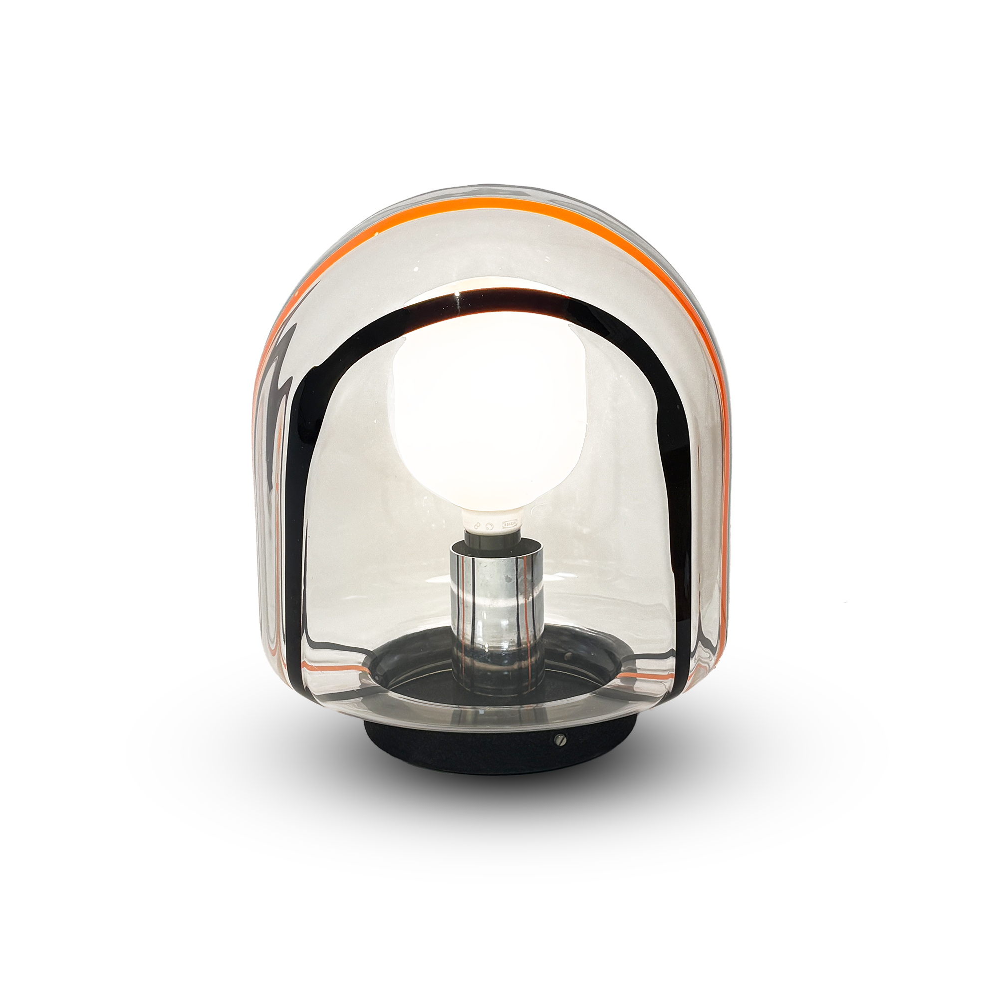 Murano table lamp by Carlo Nason