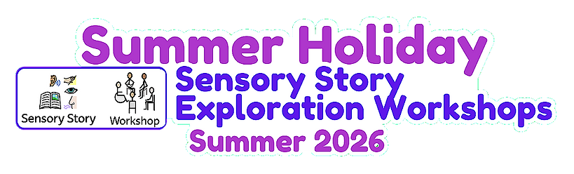 Sensory Story workshops summer 26 logo (
