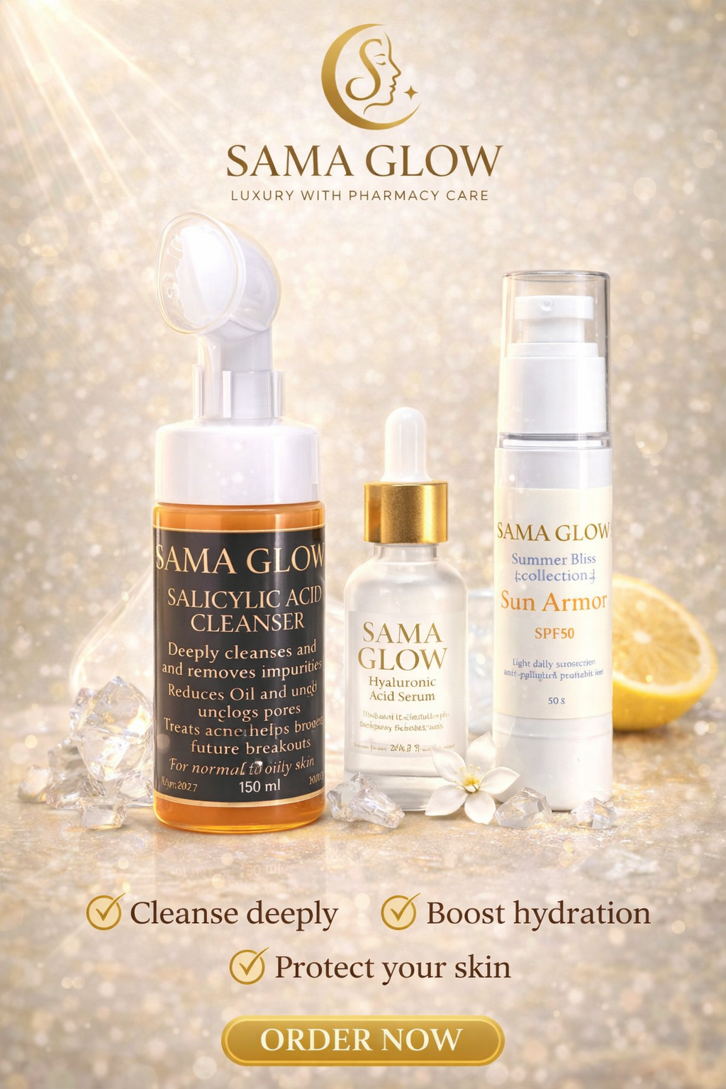 Sama Glow - Complete Skin Care Package