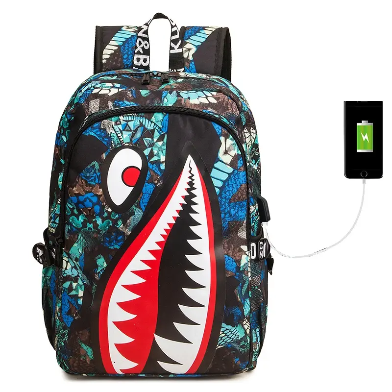 Miniatura: Anti-Theft Backpack Men Waterproof Rucksack Backpacks for Women of Fabric Casual