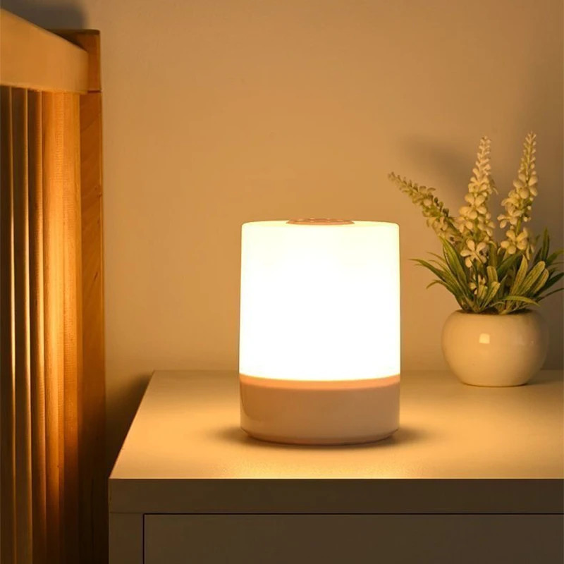 Thumbnail: Bedside Led Night Lights Dimmable Charging Desktop Night Lamps Bedroom Bedside