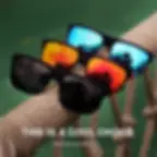 Miniatura: Fashion Vintage Square Polarized Sunglasses Men Women Driving Fishing Luxury