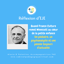 Quand France Culture fait l'éloge de D. Winnicott 