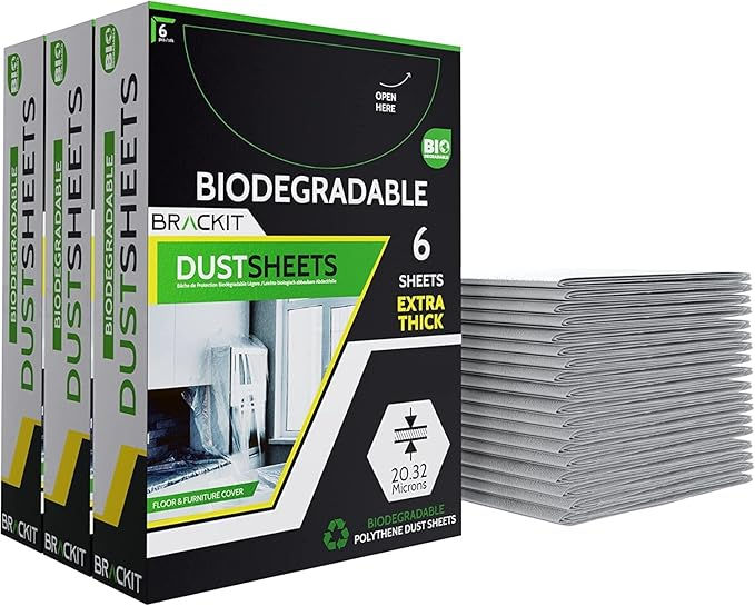 Biodegradable Non-Woven Dust Sheets