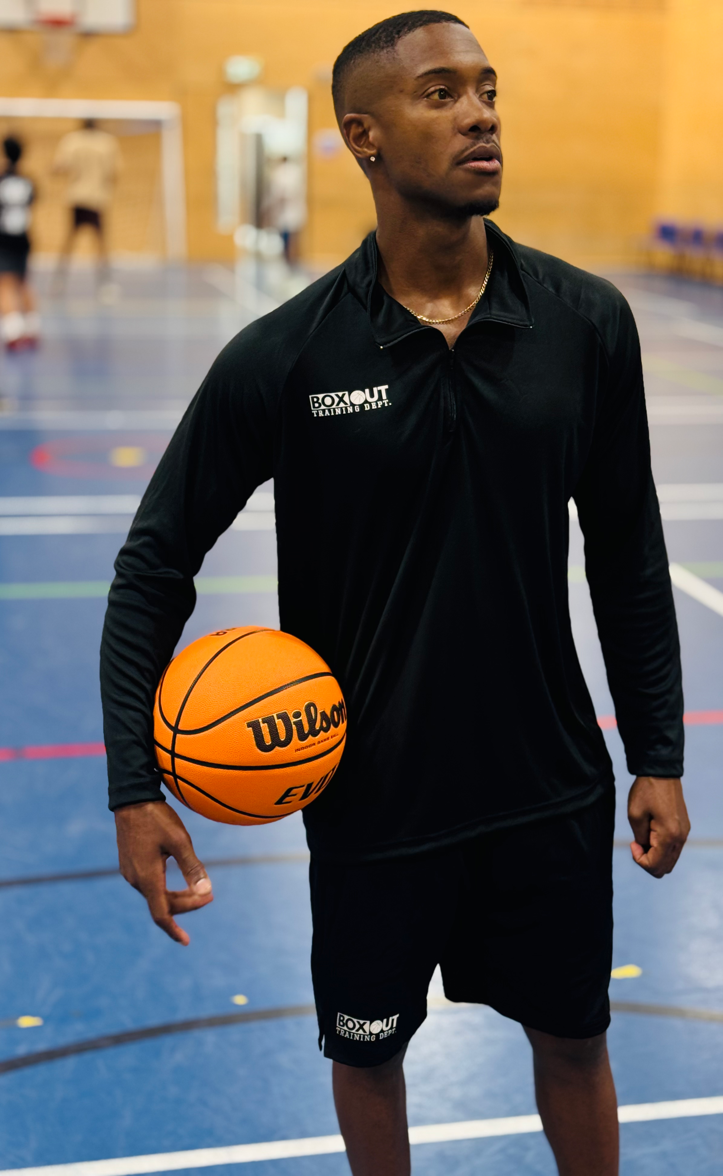 TRAINING DEPT 1/4 ZIP PULLOVER 