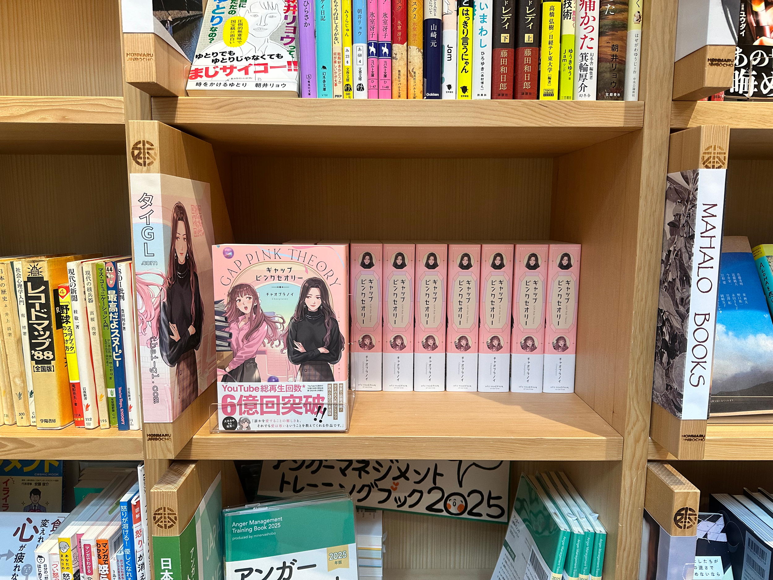 ギャップ・ピンクセオリー』がほんまる書店神保町で買えるようになり