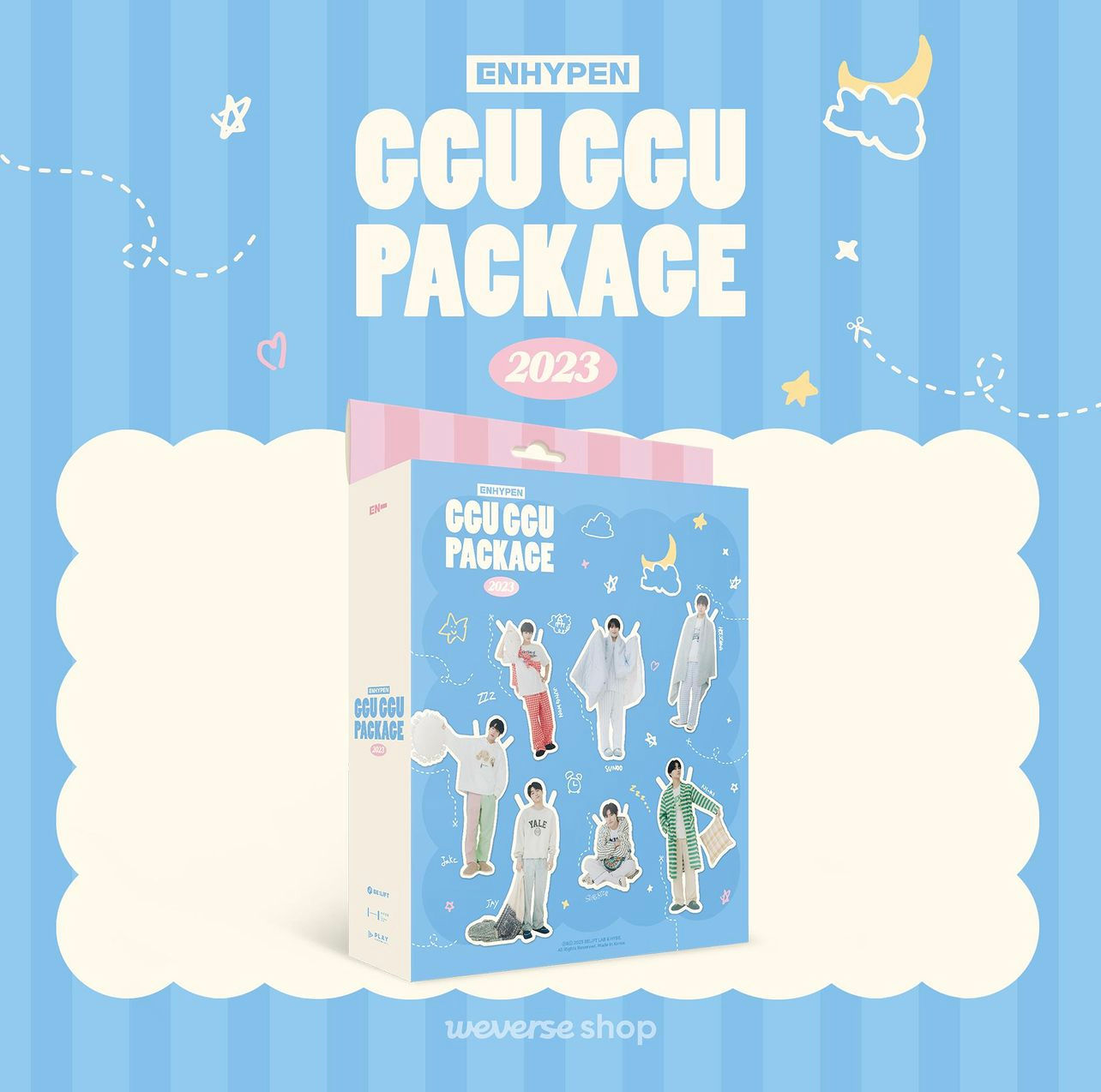 [ON HAND] ENHYPEN 2023 GGU GGU PACKAGE