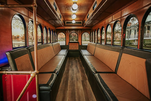 Lake Charles Limo and Trolley interior