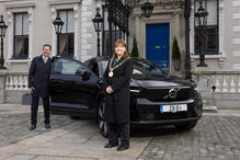 Lord Mayor of Dublin goes electric with Volvo Recharge