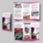 Woven Womb Tri-fold created to expand brand awareness