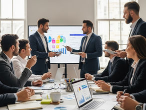 Vertriebsstrategien, Vertriebsteam, Besprechung