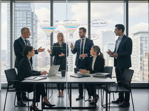 b2b sales funnel team