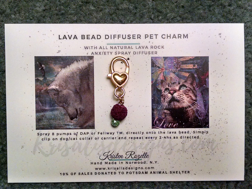 Thumbnail: Lava Bead Diffuser Pet Charm