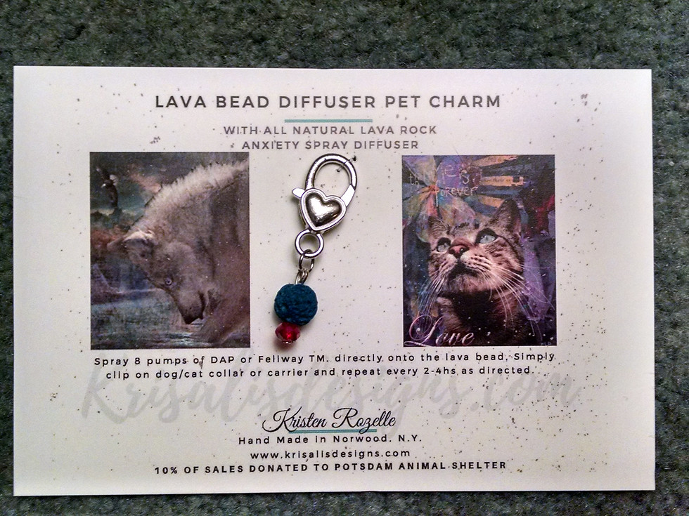 Thumbnail: Lava Bead Diffuser Pet Charm