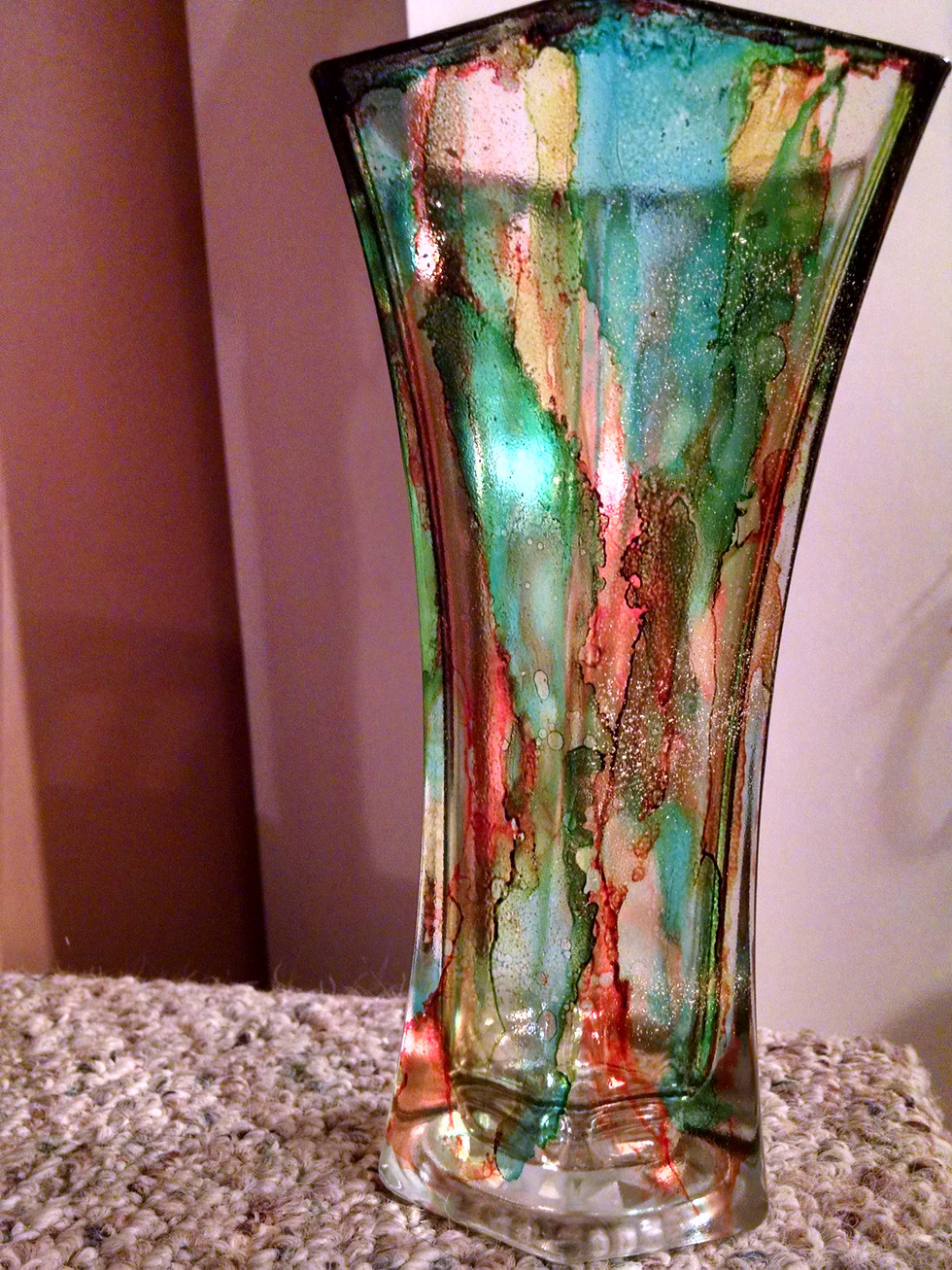 Thumbnail: Alcohol Inked Vases