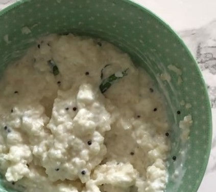 Low Carb Keto Friendly Yogurt Curd Rice