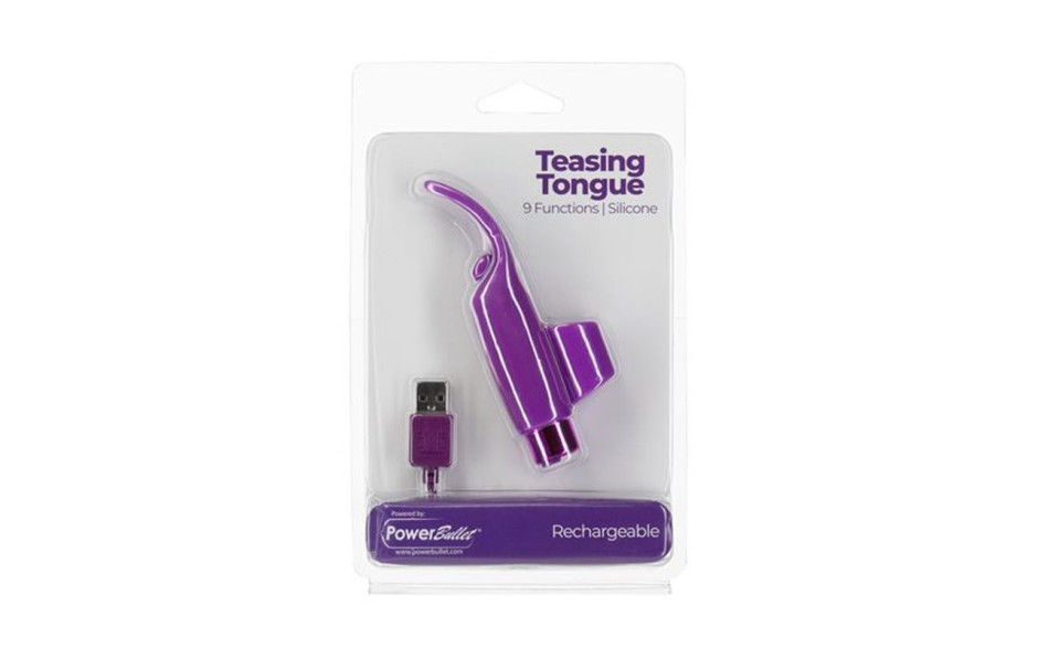 Thumbnail: Power Bullet Teasing Tongue w Rechargeable Bullet