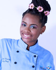 chef ashalah michelle; cook me up a notch; college student; hampton university; pastry; entrepreneur; scholar; ashalah wright