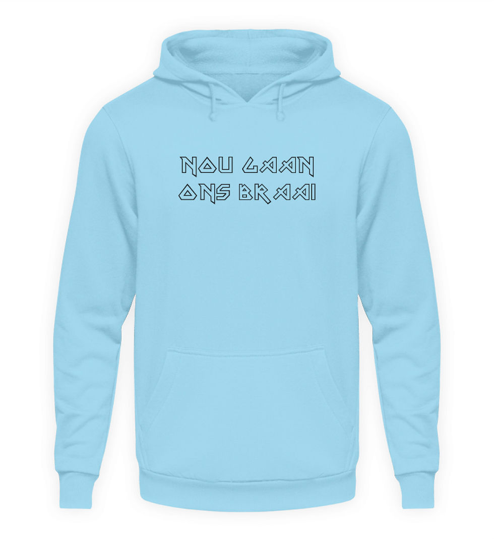 Thumbnail: Hoodie "Nou Gaan Ons Braai" (Unisex)