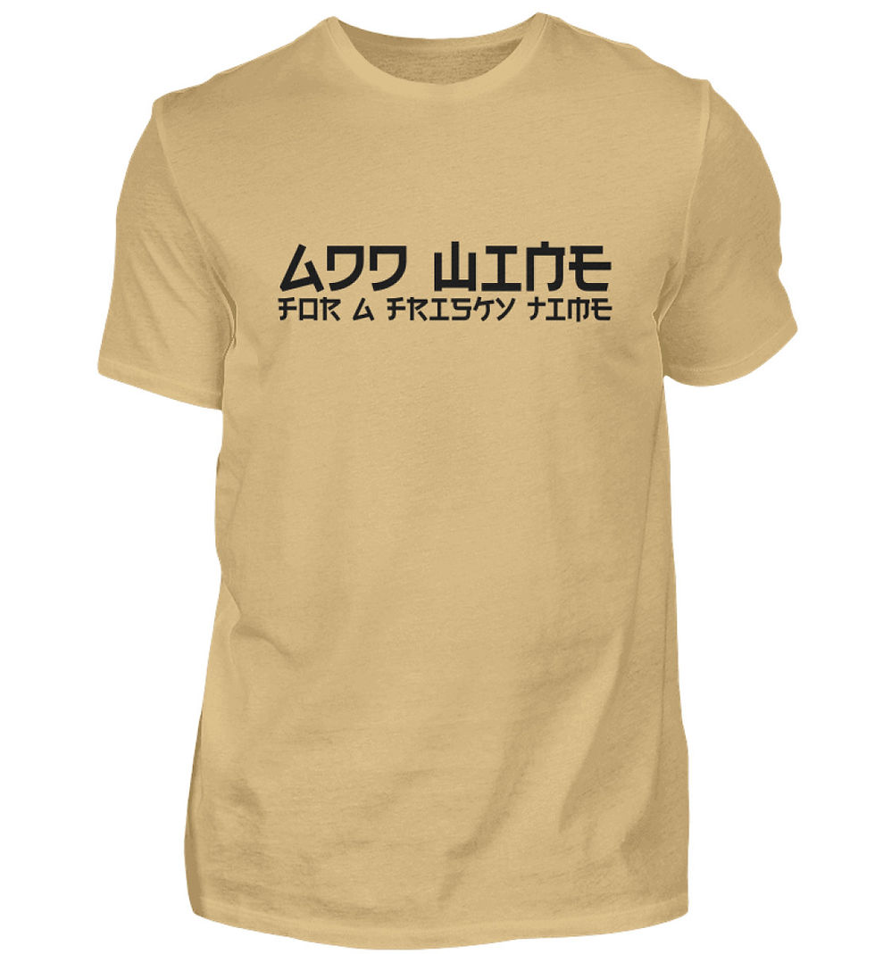 Thumbnail: Mens Shirt "Add Wine For A Frisky Time"