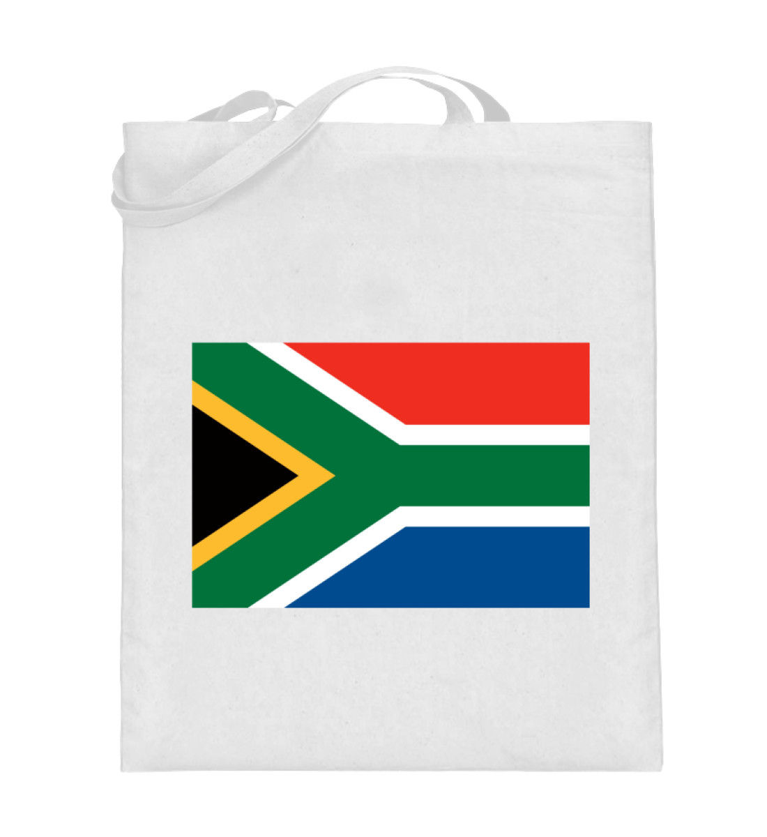 Cotton Tote Bag With South African Flag