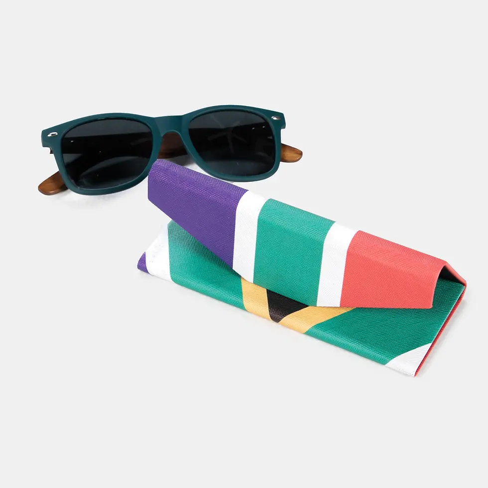 Thumbnail: SA Flag Folding Sunglass Case