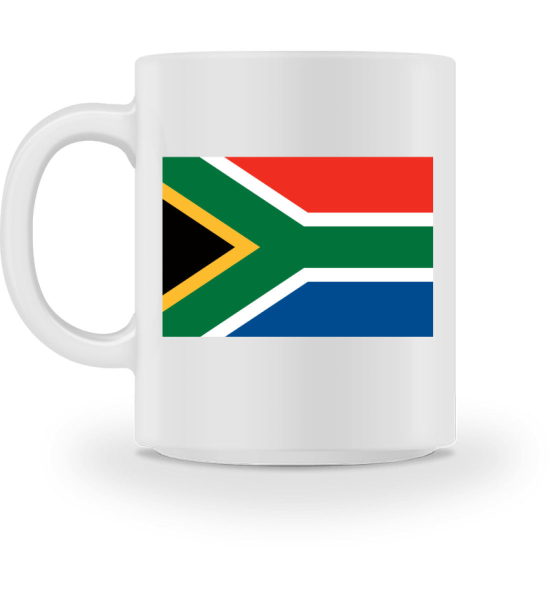Mug With South African Flag