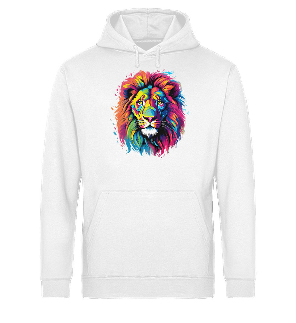 Thumbnail: Lion  - Unisex Organic Hoodie 