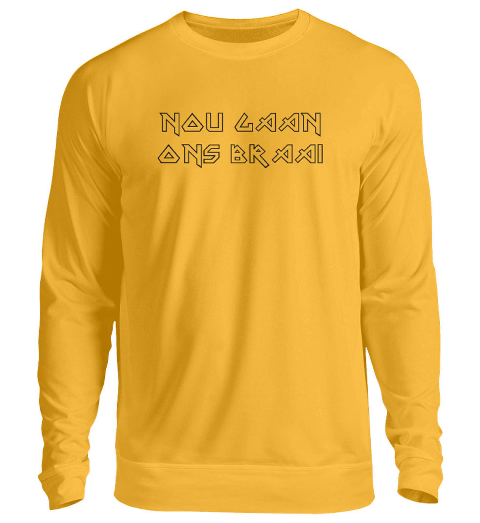 Thumbnail: Sweatshirt "Nou Gaan Ons Braai" (Unisex)