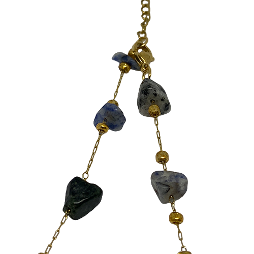 Thumbnail: Dark Blue Stone Neckless
