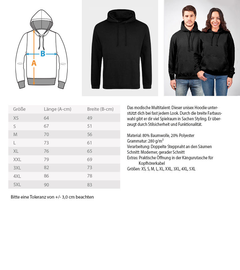 Thumbnail: Hoodie "Nou Gaan Ons Braai" (Unisex)