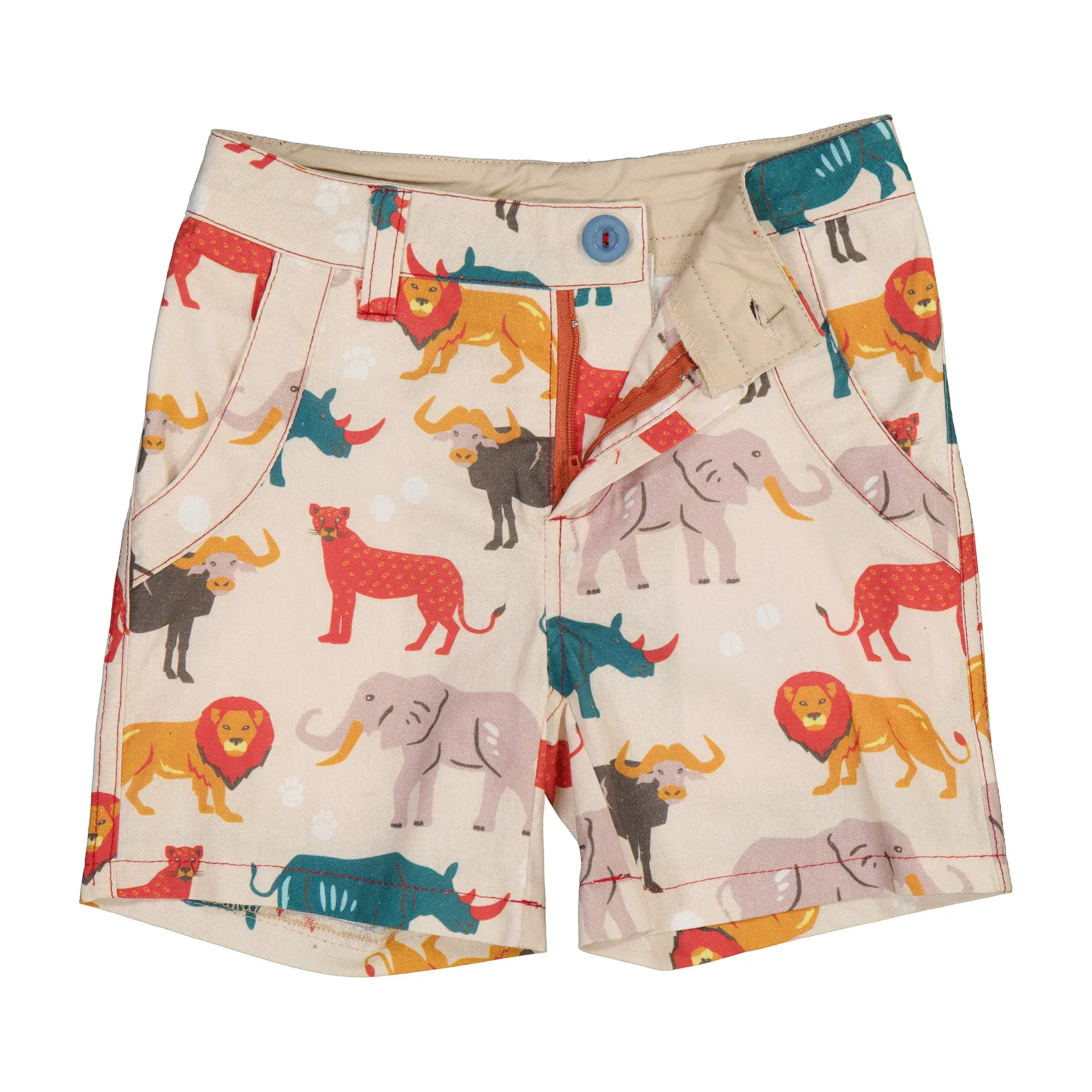 Boys Big 5 Printed Shorts