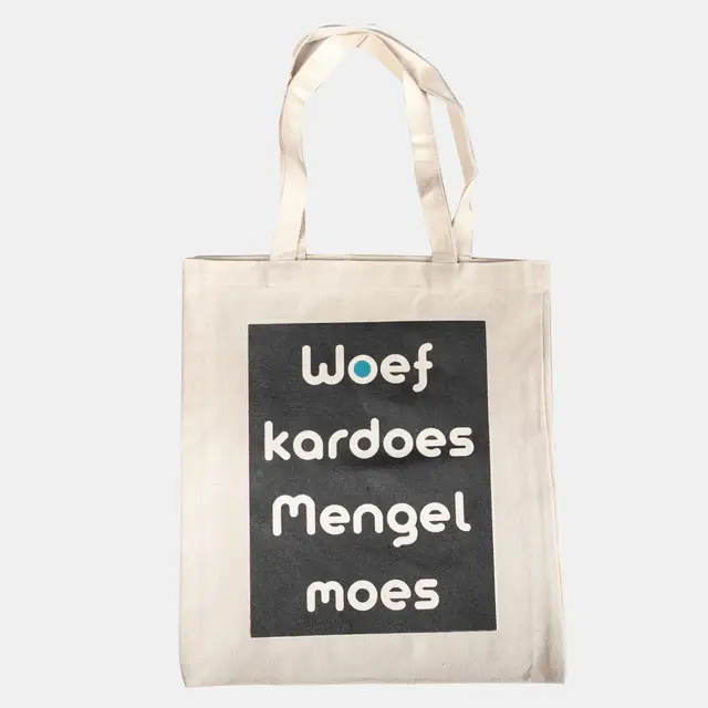 Woef Kardoes Tote Bag - Cream