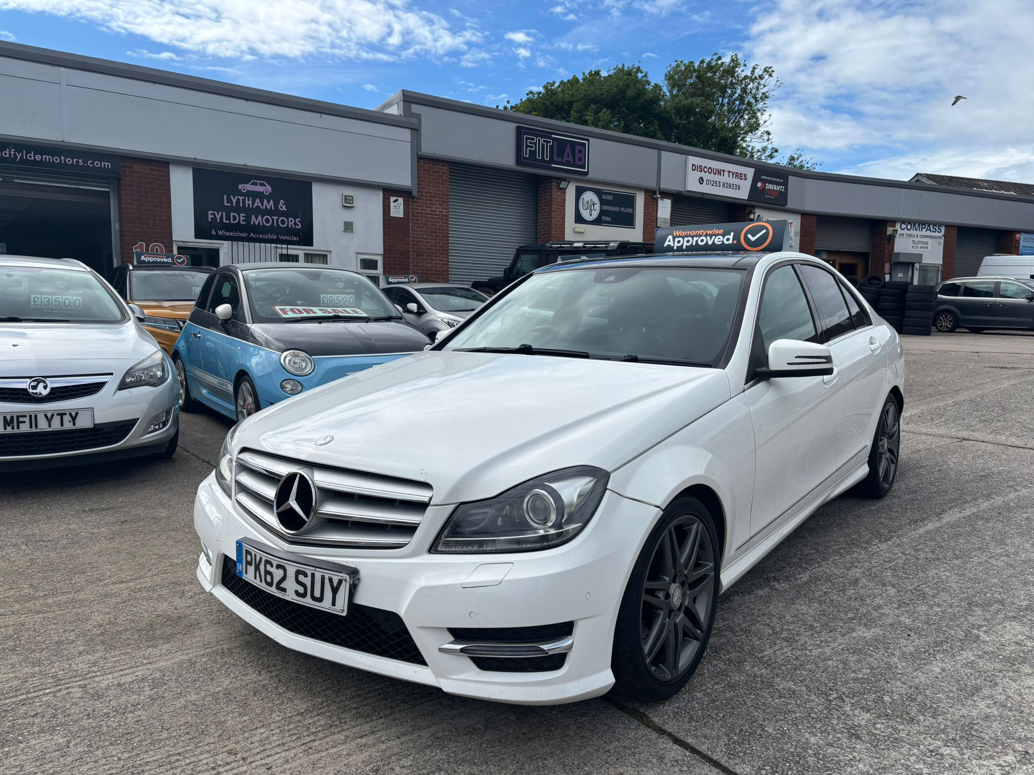 Mercedes C220 AMG Sport Plus Automatic Sunroof